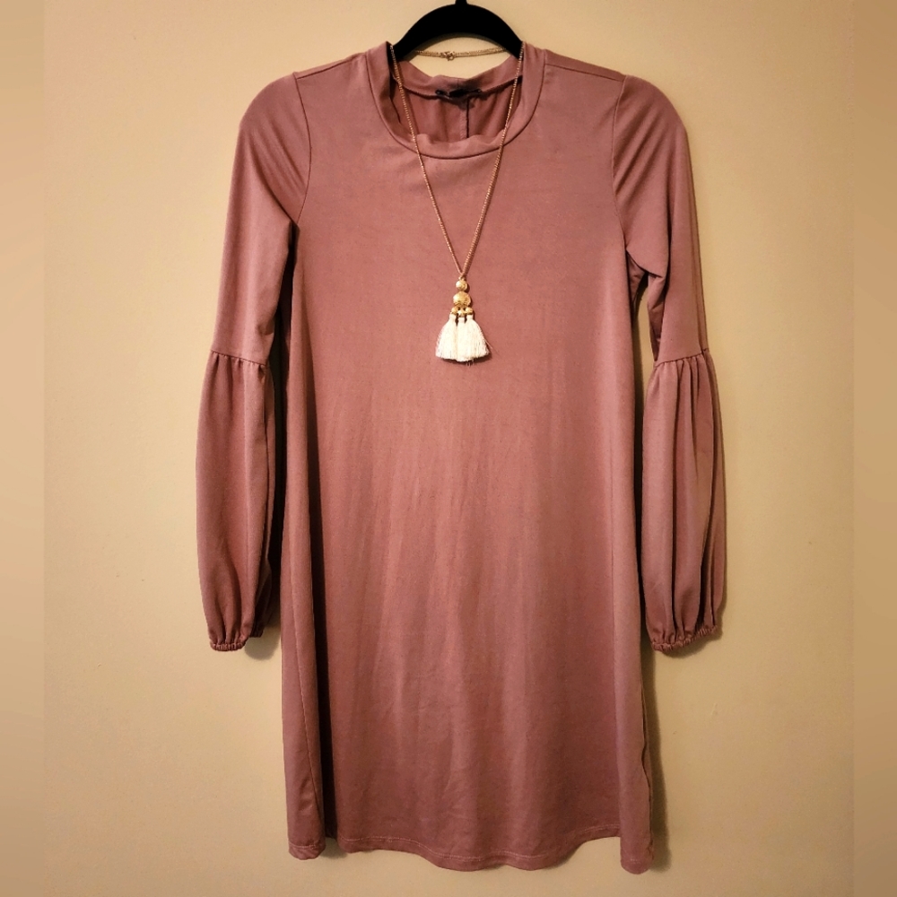 As U Wish dress, size XS, color Dusty pink